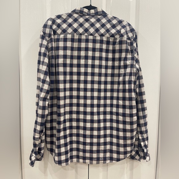 Armani Exchange A|X Plaid Button-Down Shirt | 100% Cotton | Size Large - Picture 2 of 4